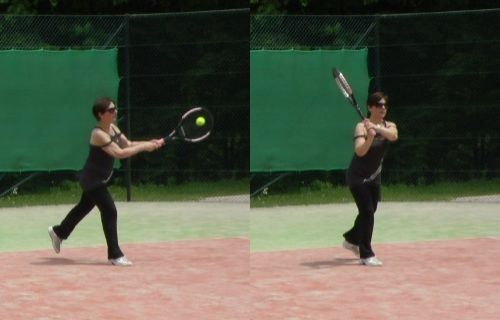 good-ball-judgment Good recreational tennis backhand