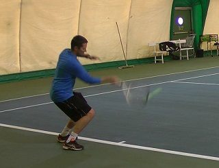 forehand fast ball