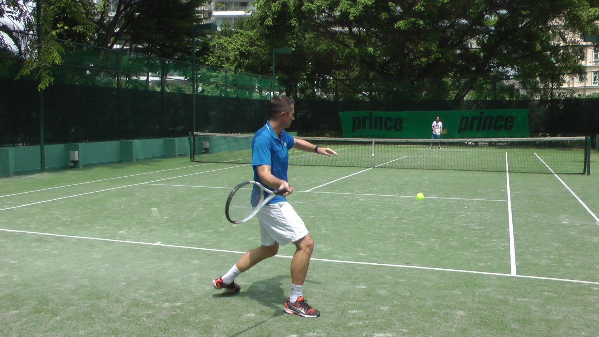 hitting a deep shot