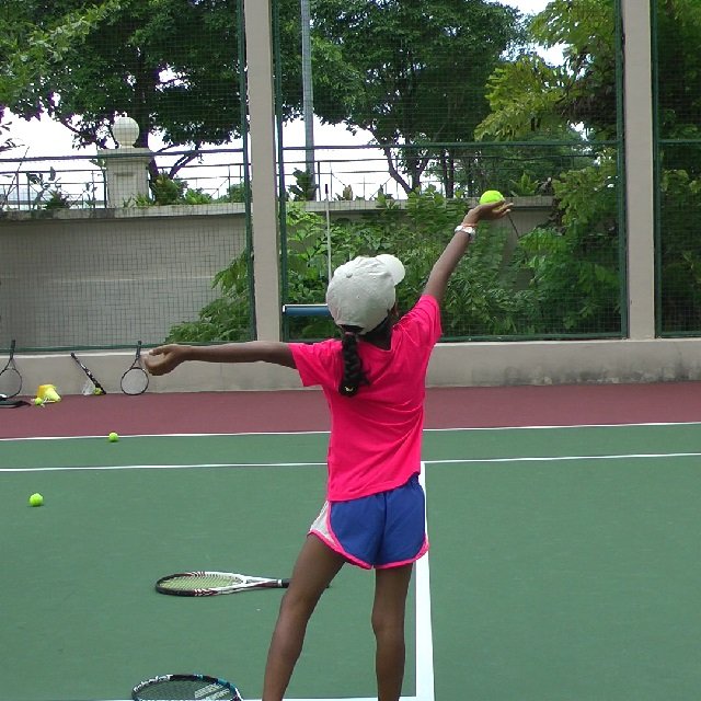 lifting drill for the serve toss