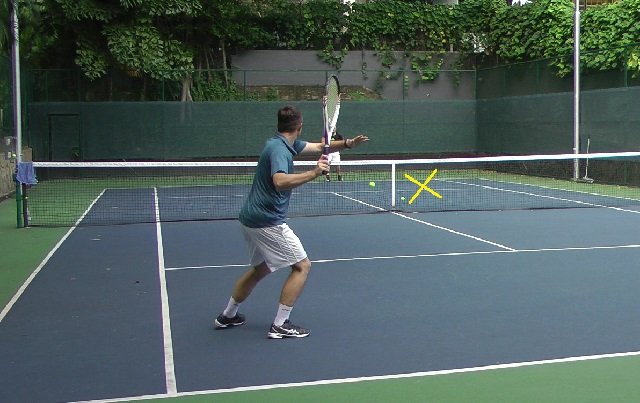 return-target target area for aggressive returns