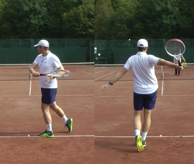 over-rotation on forehands and backhands
