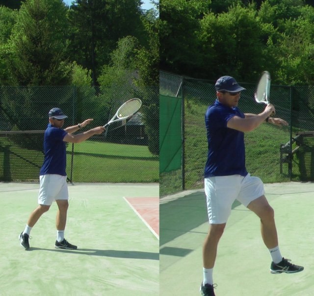 forehand follow-through variations