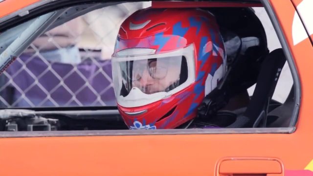 car driver tennis player