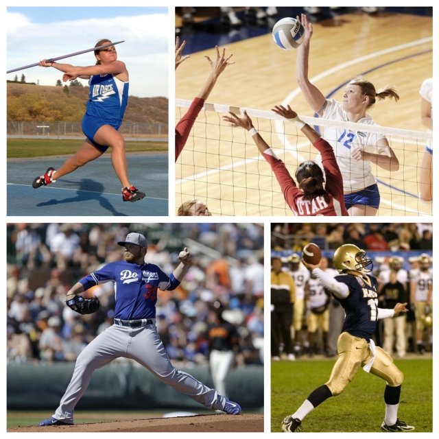 sports with throwing biomechanics