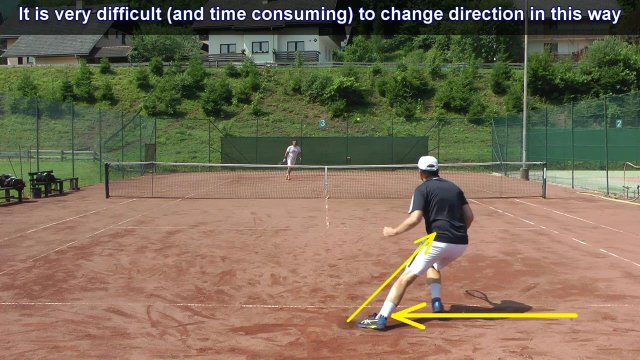 wrong foot your opponent with a drop shot