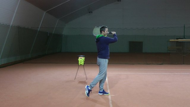balance on the forehand