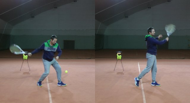tennis forehand groundstroke