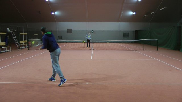 off balance backhand