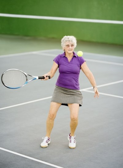 poor balance in tennis