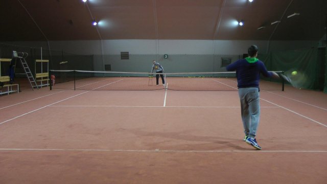 perfect forehand position