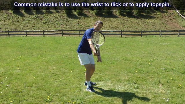 backhand-flick one-handed backhand flick