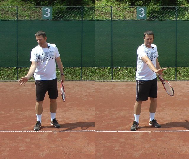switching from forehand to backhand