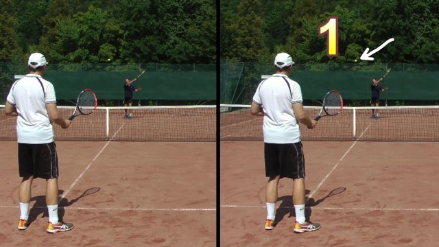 see-first seeing the ball in tennis