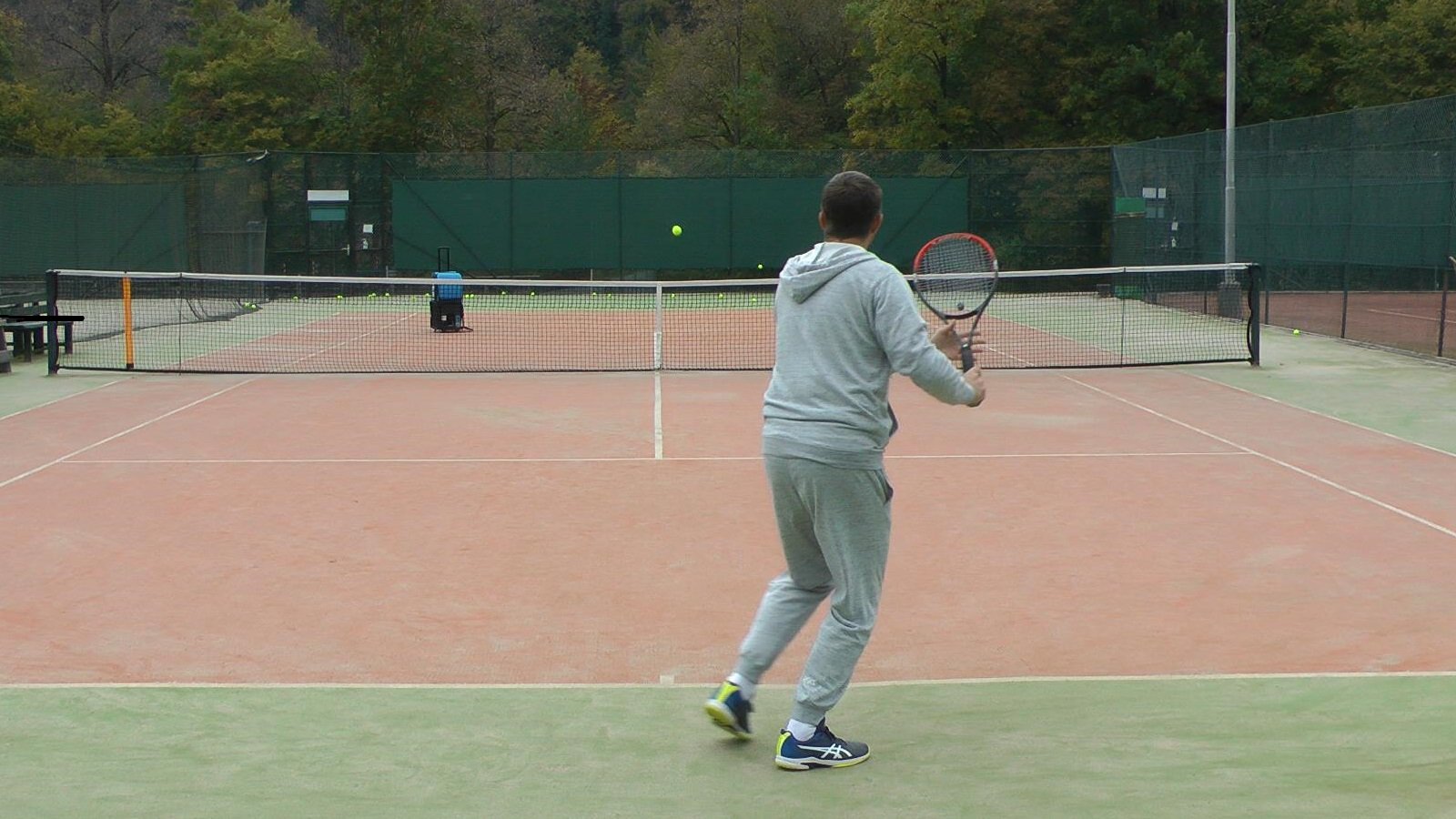 Tennis Ball Machine Drills With The Slinger Bag Feel Tennis