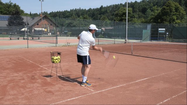 forehand topspin drill