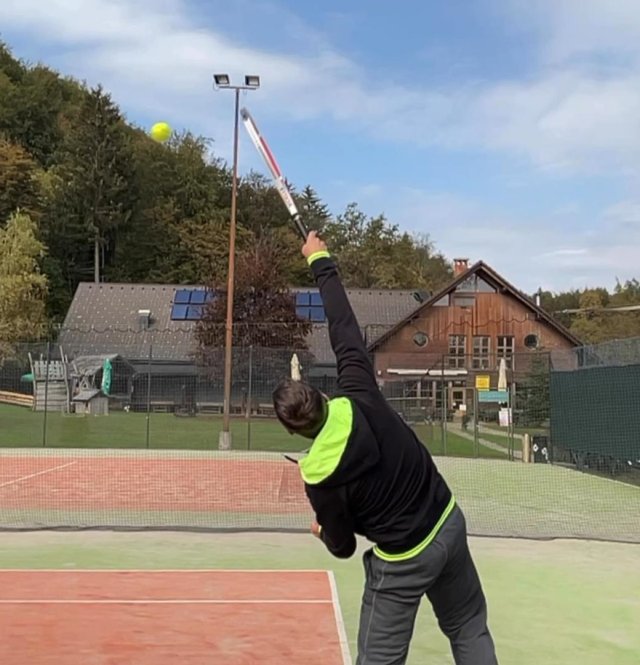 wrist after contact
