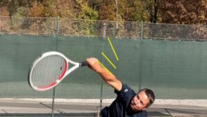 Tennis Serve Wrist Snap Illusion and Misconception | Feel Tennis