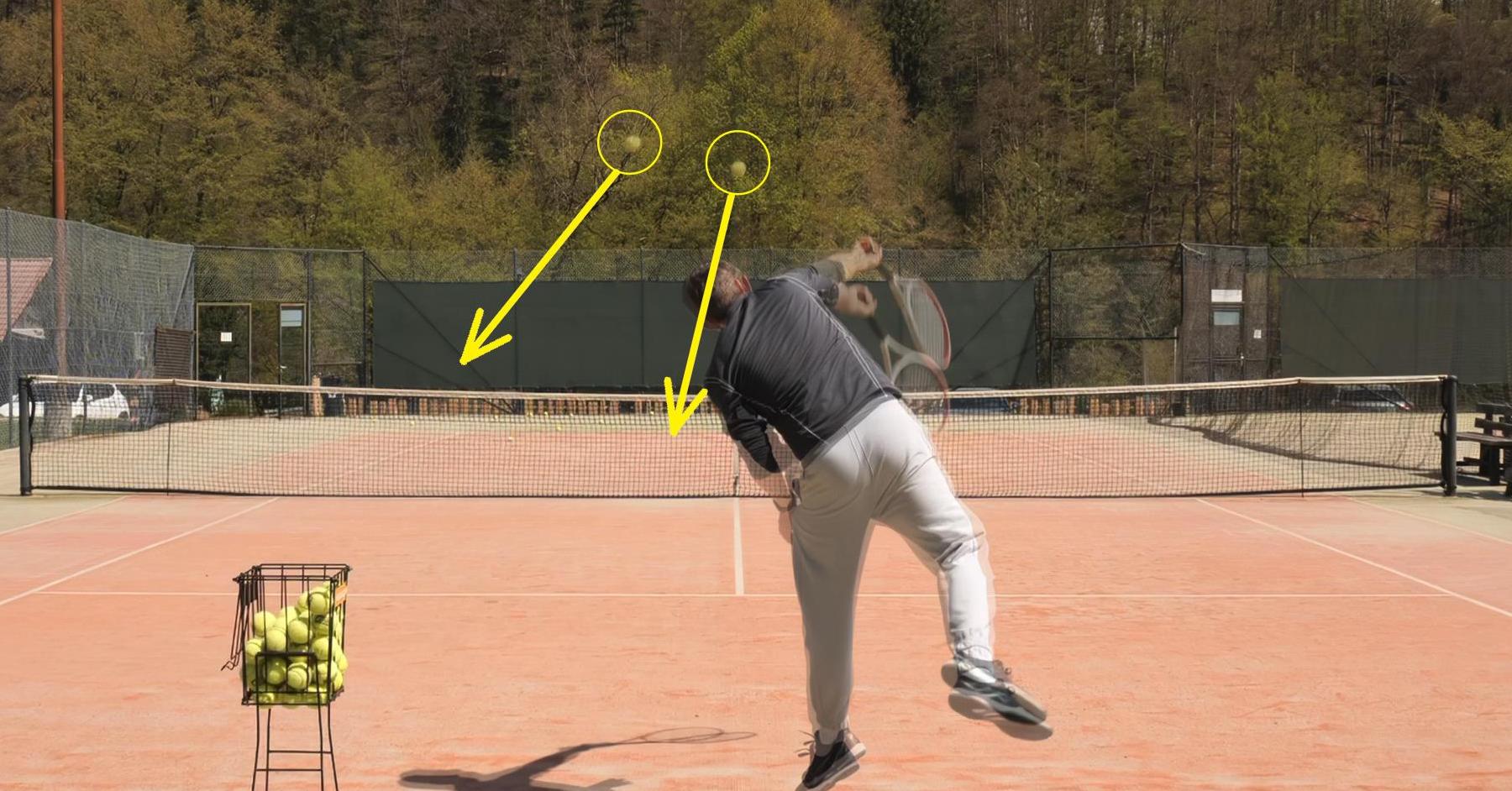 disguise tennis serve