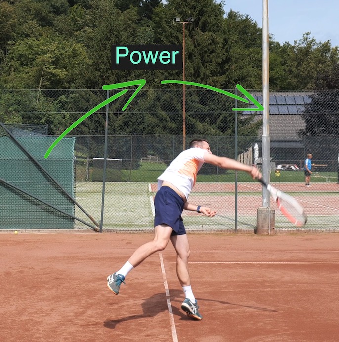 serving at full power