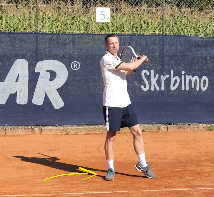 open-hold-balance open stance balance on outside leg
