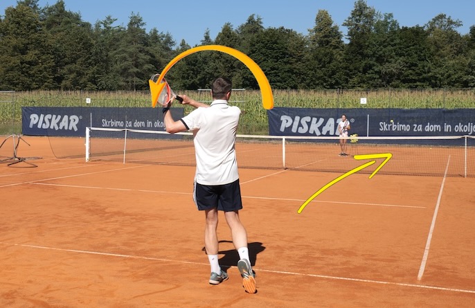 slow-follow-through slowing down the follow-through