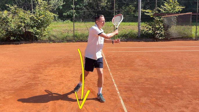 ending up in closed stance