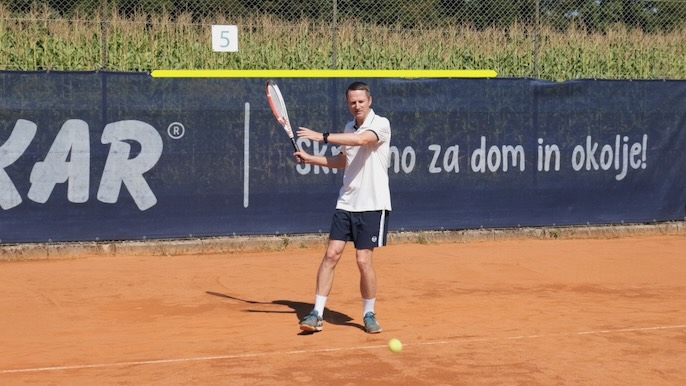 being too upright while moving