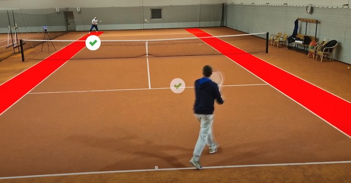 tennis opponent crossed singles sideline tennis opponent crossed singles sideline