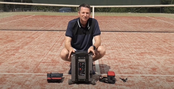 nisplay N2 tennis machine review