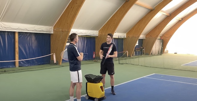 Sportbot Tennis Ball Machine Inventor Toni Ulčar