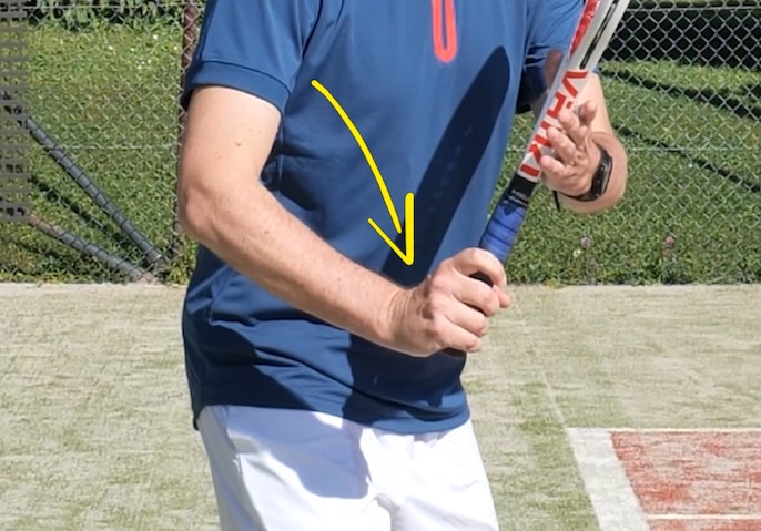 forehand wrist extension