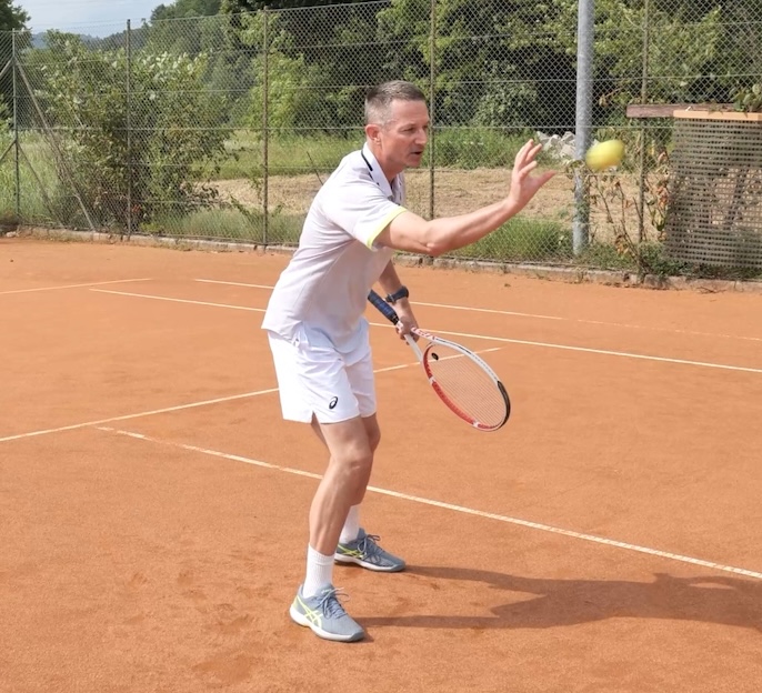 volley catching drill