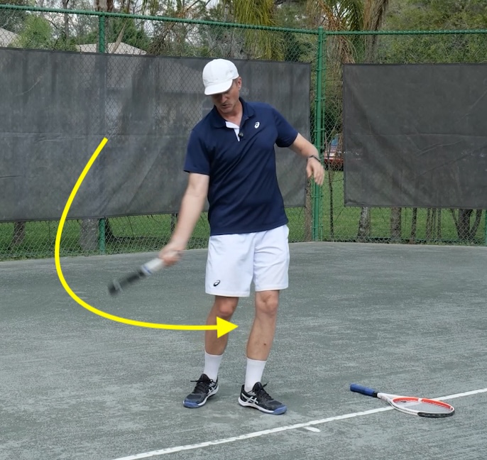 tennis swing tool